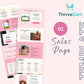 Raspberry Pie ThriveCart 4-Page Sales Funnel Template