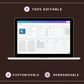 Editable IVF Planner Templates in Canva | Commercial Use