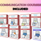 BUNDLE of 15 HR & Communication Courses | Lessons in Google Docs | Done for You Canva Slides