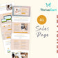 Golden Beige ThriveCart 4-Page Sales Funnel Template
