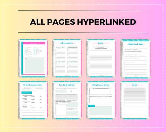 Outsourcing Digital Workbook | Hyperlinked PDF | Suitable with Goodnotes & Notability