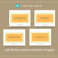 44 Questions Family Edition Cards | Canva Inspirational Cards | Commercial Use