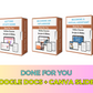 BUNDLE of 11 Professional Courses | Lessons in Google Docs | Done for You Canva Slides