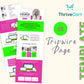 Neon ThriveCart 4-Page Sales Funnel Template