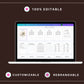 Editable Crochet Planner in Canva | Canva Template Pack | Commercial Use