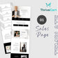Elegant Enhanced ThriveCart 4-Page Sales Funnel Template
