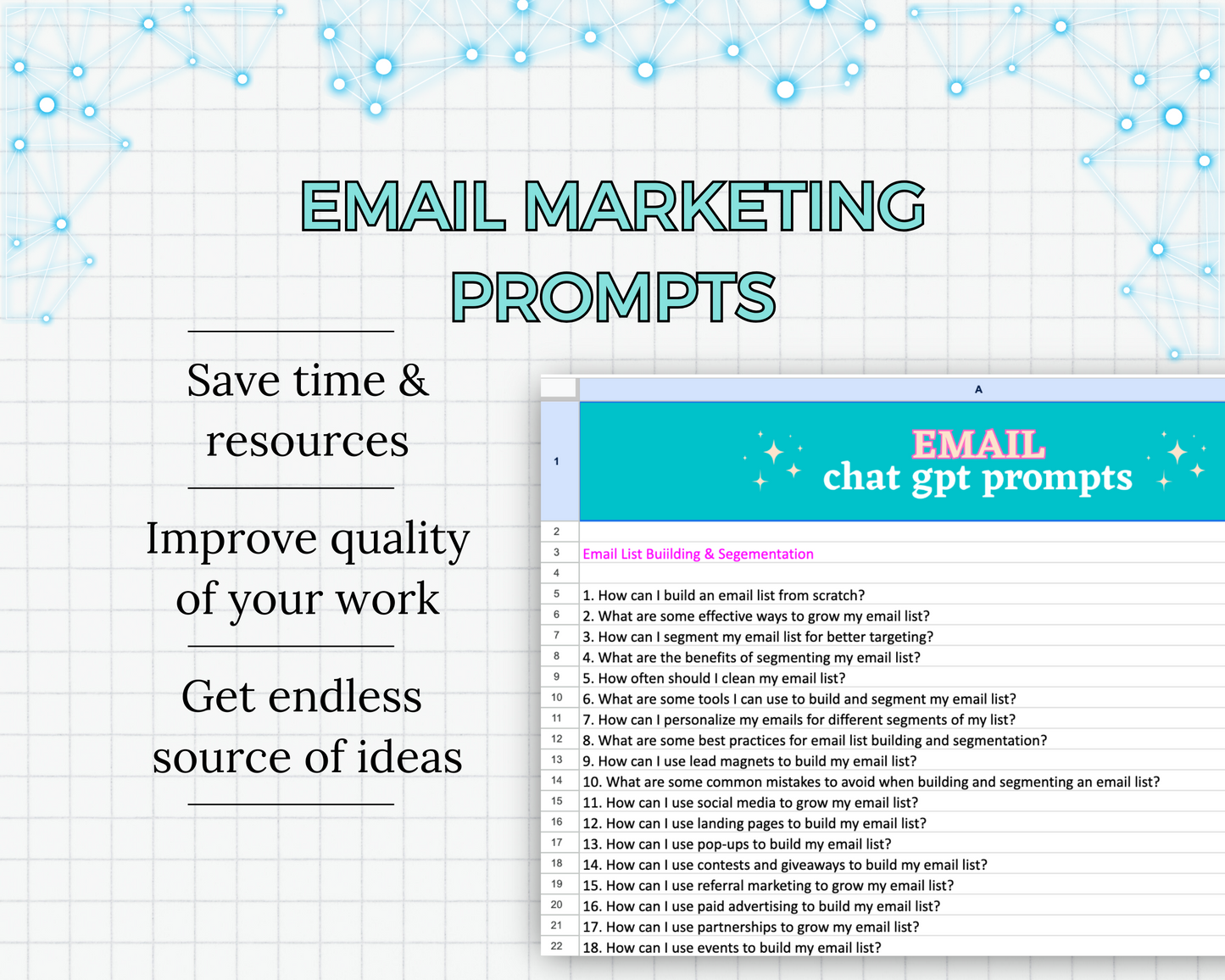 940 ChatGPT Prompts for Email Marketing Results