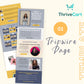 Royal Blue & Yellow ThriveCart 4-Page Sales Funnel Template