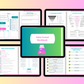 Sales Funnel Digital Workbook | Evergreen Funnel Planner | Hyperlinked PDF | Suitable with Goodnes & Notability