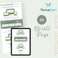 Organic Green ThriveCart 4-Page Sales Funnel Template