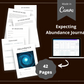 Editable Abundance Planner in Canva | Commercial Use