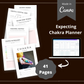 Editable Chakra Planner in Canva | Commercial Use