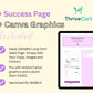 Flash Sale Printable Sales Page Template in ThriveCart
