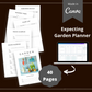 Editable Garden Planner in Canva | Commercial Use