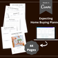 Editable Home Buying Planner in Canva | Commercial Use