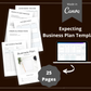 Editable Business Plan Template in Canva | Commercial Use