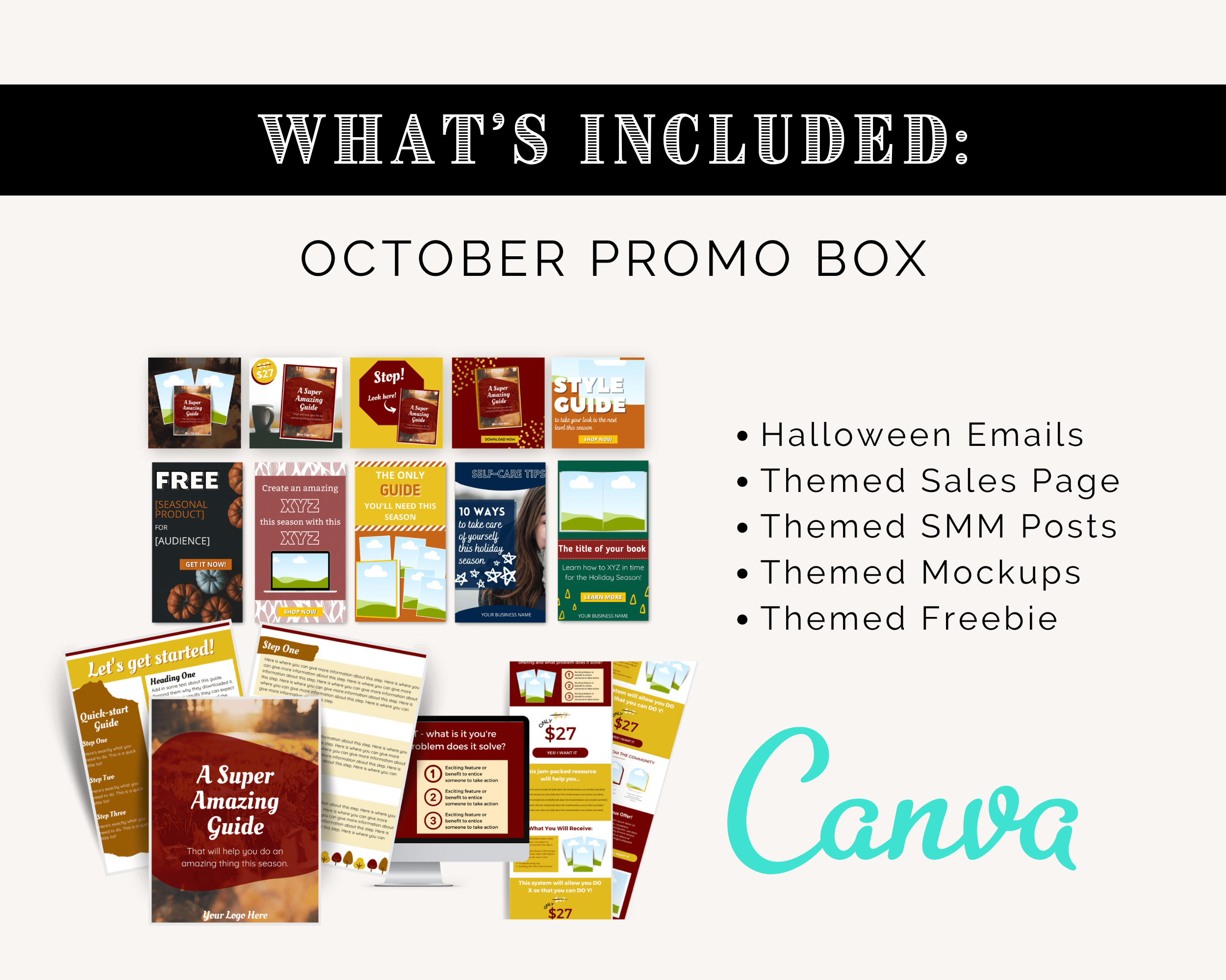The Q4 Toolkit in a Box | Black Friday | Christmas | New Year Marketing Promo Boxes
