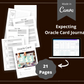Editable Oracle Card Journal Templates in Canva | Commercial Use