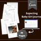 Editable Baby Girl Planner Templates in Canva | Commercial Use