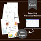 Editable PreSchool Letter Tracking in Canva | Canva Template Pack | Commercial Use