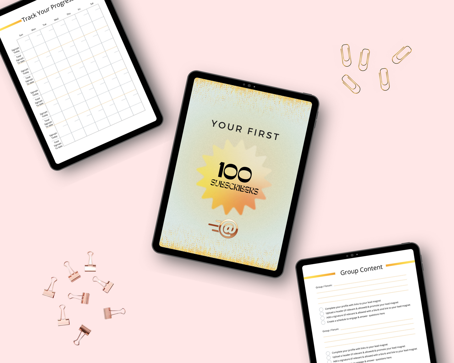 10 Days To Your First 100 Email Subscribers Challenge