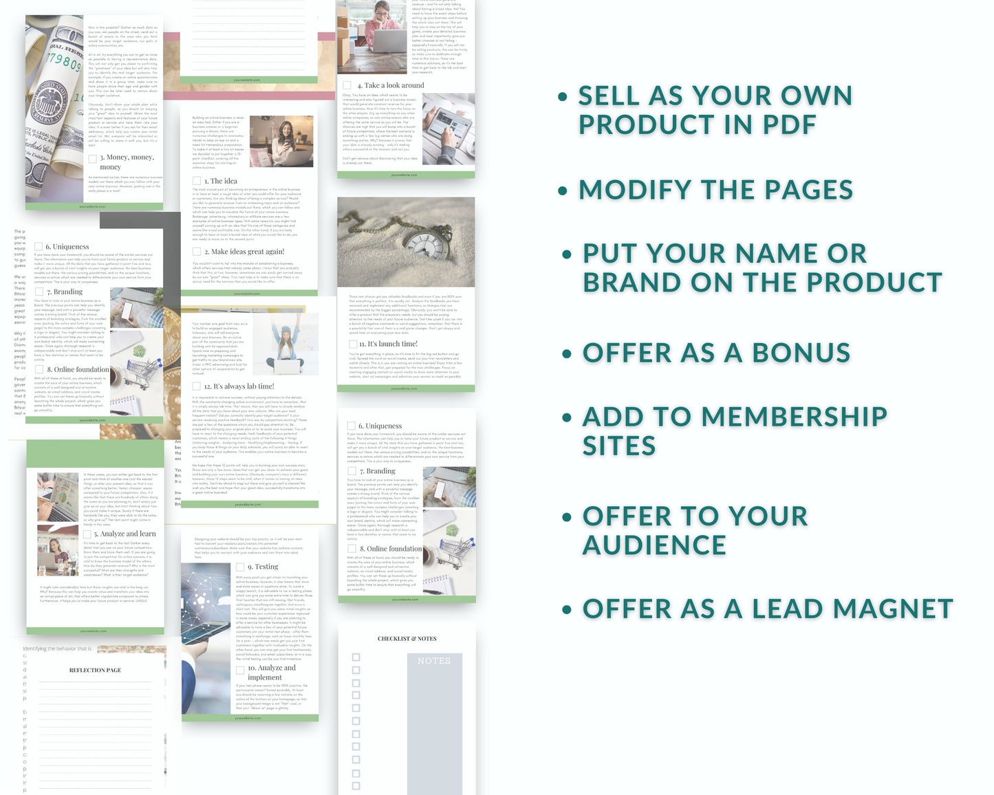 Done-for-You Mini 12 Point Checklist For Building Online Business