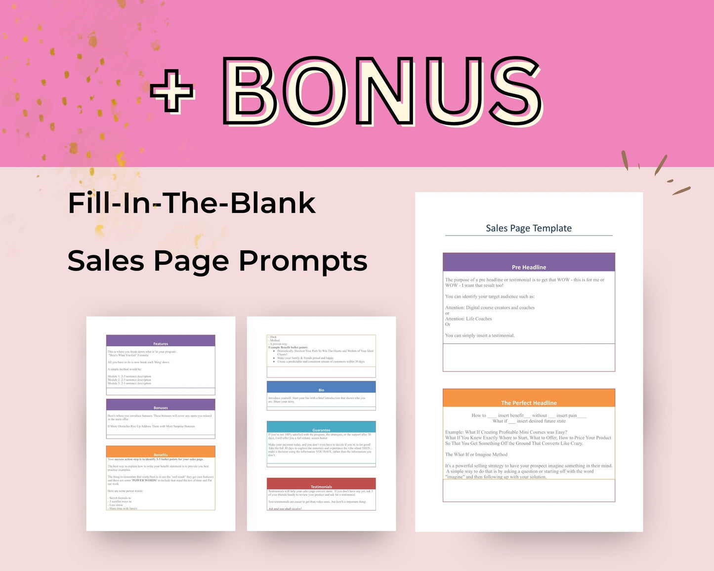 Dreamy Sales Page Template