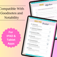 Personal Brand Digital Workbook | Hyperlinked PDF | Suitable with Goodnes & Notability