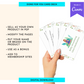 Belly Breathing Mini Meditation Card Deck | Editable 7 Card Deck in Canva | Commercial Use