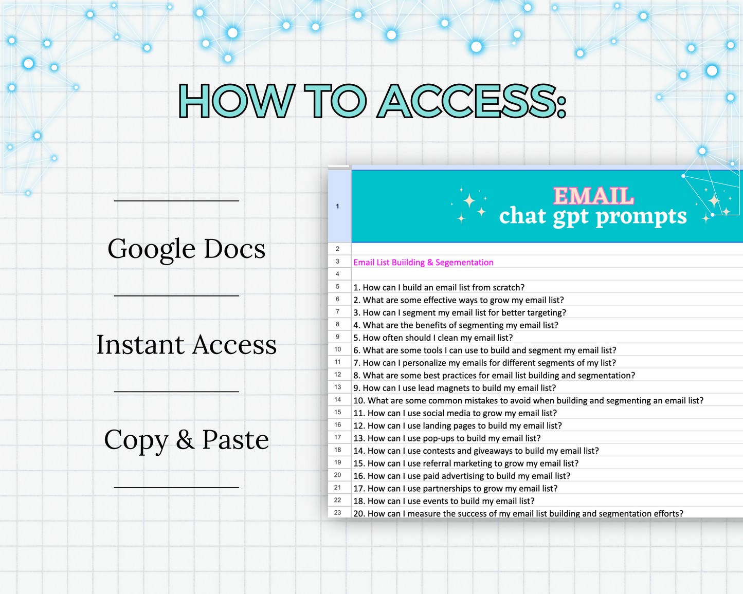 940 ChatGPT Prompts for Email Marketing Results