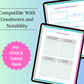 Customer Avatar Digital Workbook | Ideal Client Planner | Hyperlinked PDF | Suitable with Goodnes & Notability