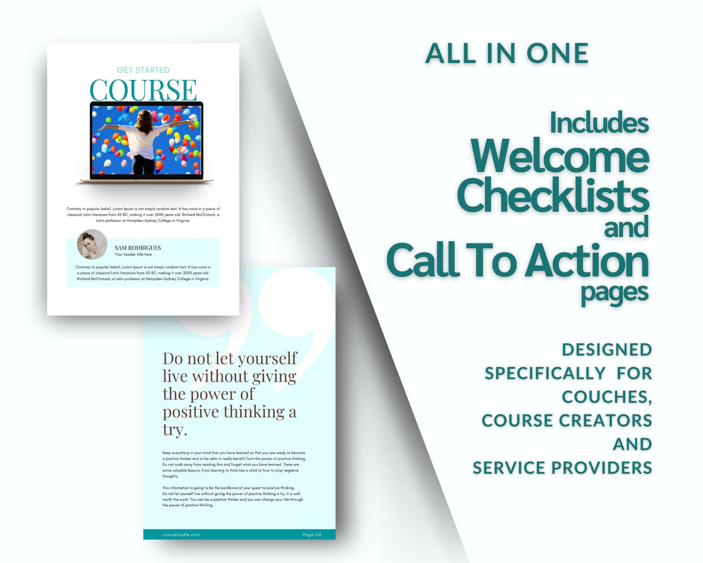 Done-for-You Think Positive to Improve Success Playbook