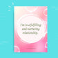 Relationship Affirmations Card Deck | Editable 26 Card Deck in Canva | Commercial Use