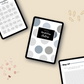 30-Day Mindfulness Challenge | Editable Canva Template A4 Size
