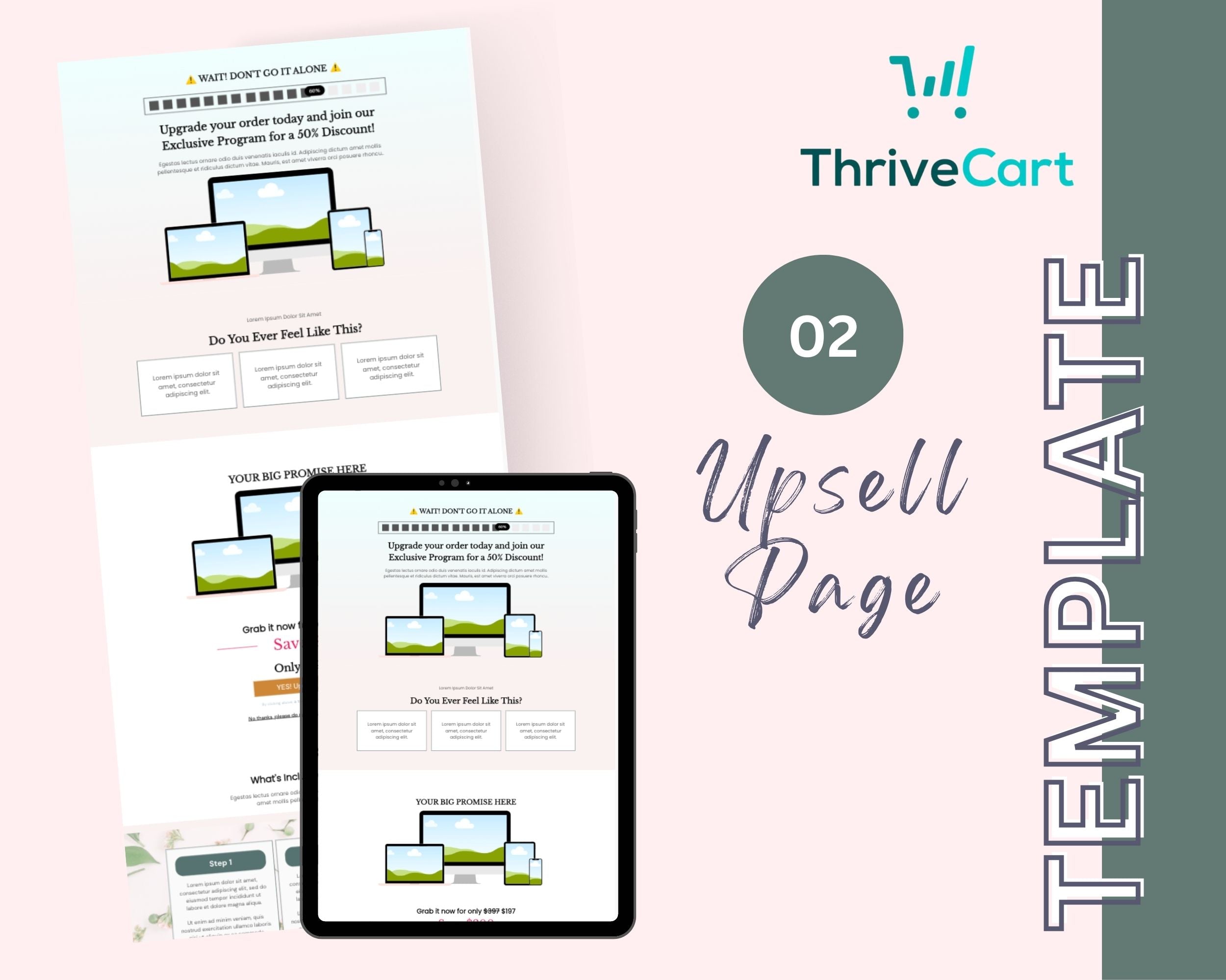 Paid Workshop Enhanced ThriveCart 4-Page Sales Funnel