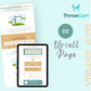 Turquoise ThriveCart 4-Page Sales Funnel Template