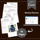 Editable Witchy Planner in Canva | Commercial Use