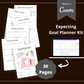Editable Goal Planner in Canva | Commercial Use