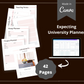 Editable University Planner in Canva | Commercial Use