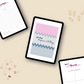 30-Day Happiness Challenge | Editable Canva Template A4 Size