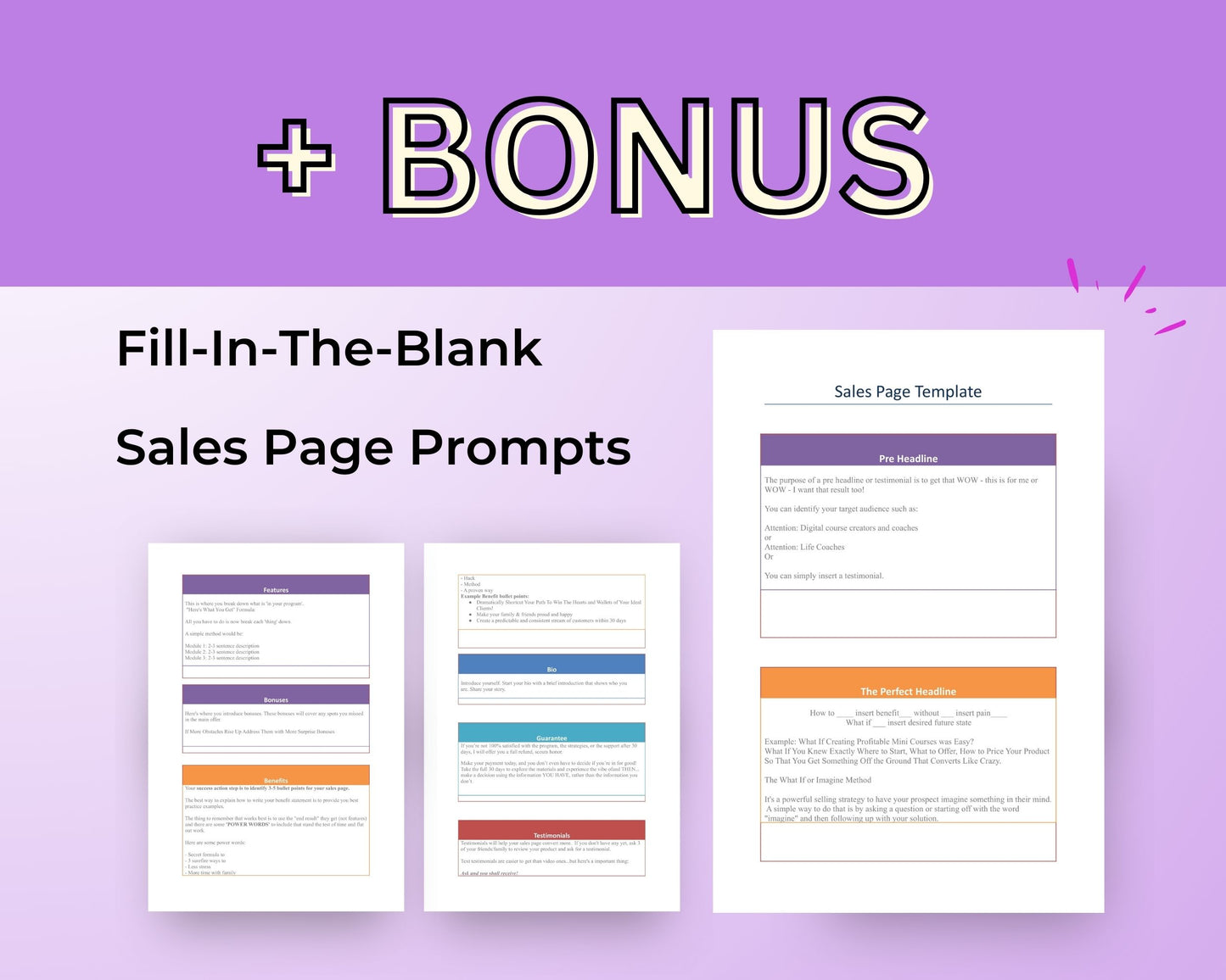 Cyber Monday Sales Page Template