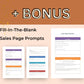 Autumn Small Offer Sales Page Template