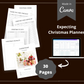 Editable Christmas Planner in Canva | Canva Template Pack | Christmas Planner Canva | Commercial Use