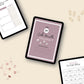 30 Day Side Hustle Challenge | Work From Home Journal | Solopreneur Planner | Editable Canva Template A4 Size