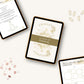 31-Day Productivity Challenge | Editable Canva Template A4 Size