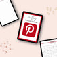 20-Day Pinterest Challenge | Editable Canva Template A4 Size