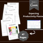 Editable To Do & Productivity Planner in Canva | Commercial Use