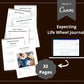 Life Wheel Journal in Canva | Canva Template Pack | Commercial Use