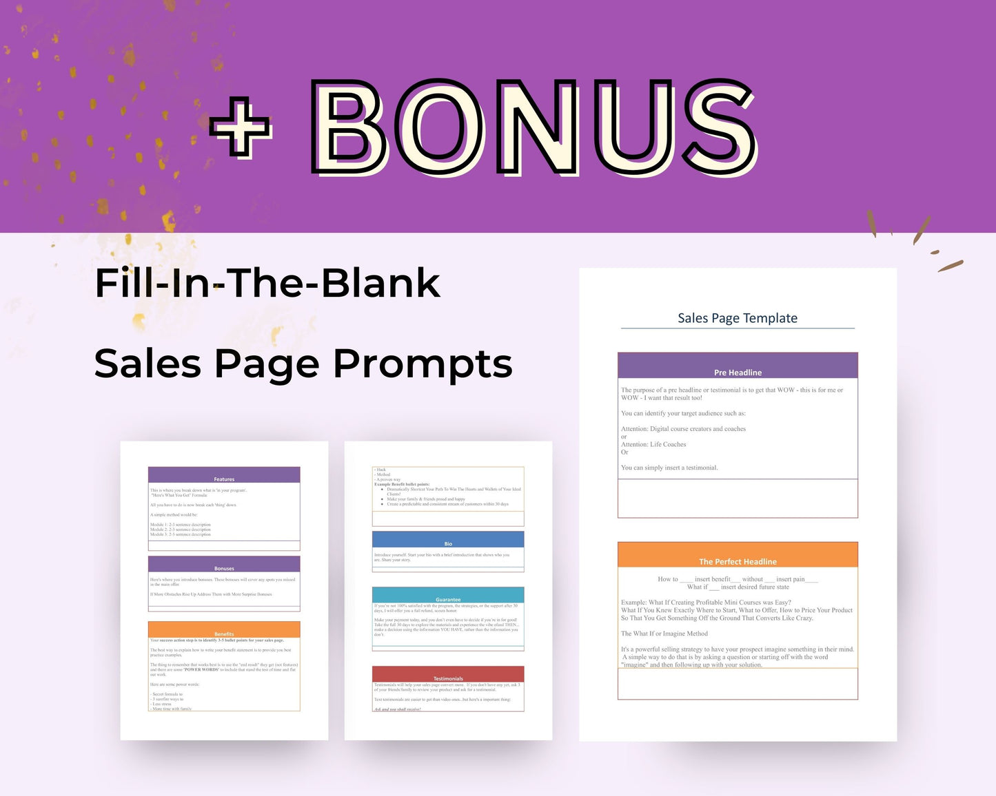 Flash Sale Sales Page Template