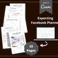 Editable Facebook Planner in Canva | Commercial Use